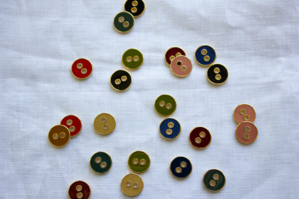 Atelier Brunette - Joy Enamel Button - 12mm