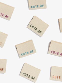 Kylie and the Machine Garment Label - Cute AF