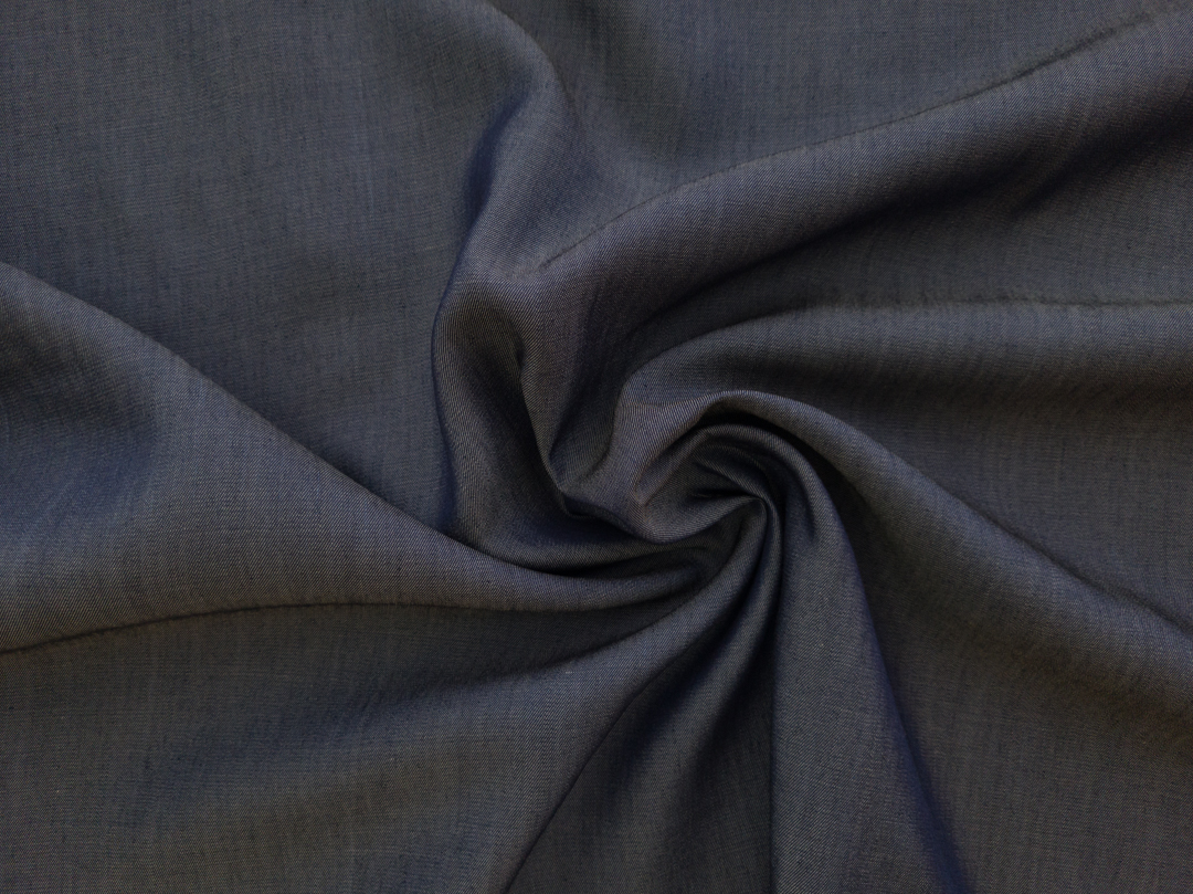 Tencel Chambray - Denim Blue - Stonemountain & Daughter Fabrics