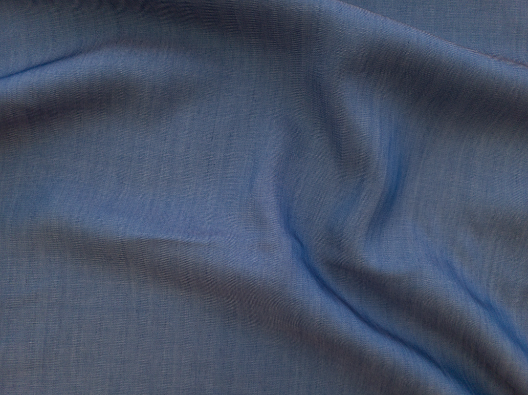Tencel Chambray - Classic Blue - Stonemountain & Daughter Fabrics