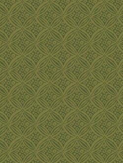 Cotton Flannel - Harvest Rose - Geo - Green