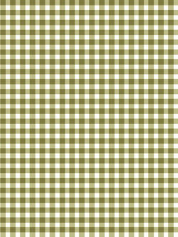 Cotton Flannel - Harvest Rose - Gingham - Green