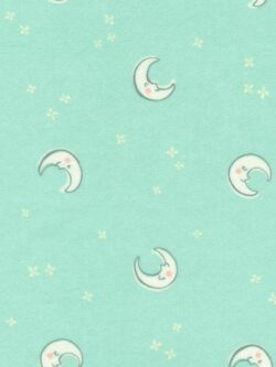 Cotton Flannel - Over the Moon - Moons - Spring
