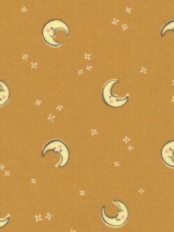 Cotton Flannel - Over the Moon - Moons - Acorn