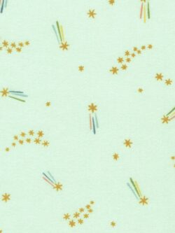 Cotton Flannel - Over the Moon - Shooting Stars - Sea Mist