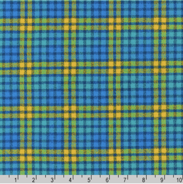 Mammoth Junior Plaid - Cotton Flannel - Warbler