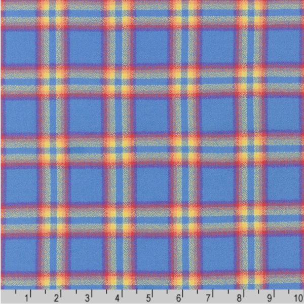 Mammoth Junior Plaid - Cotton Flannel - Pool