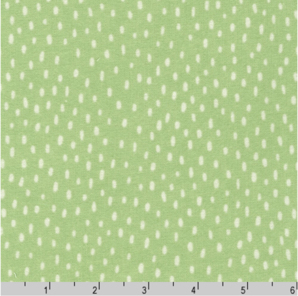 Cotton Flannel - Over the Moon - Spots - Sweet Pea