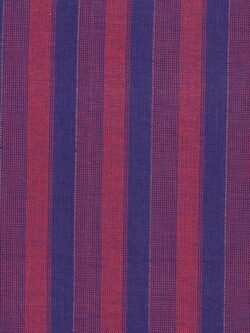 Premium Yarn Dyed Cotton - Gradated Stripe - Red/Blue