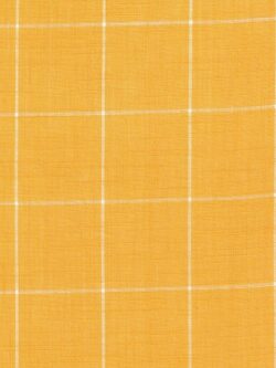 Premium Yarn Dyed Cotton - Large Windowpane - Honey