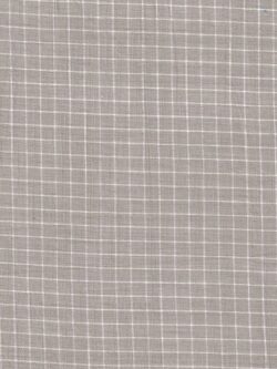 Premium Yarn Dyed Cotton - Mini Windowpane - Grey