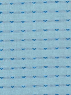 Premium Yarn Dyed Cotton - Dobby Arrow - Light Blue