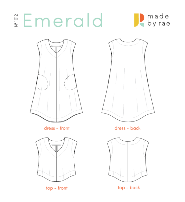 Made by Rae Emerald Dress