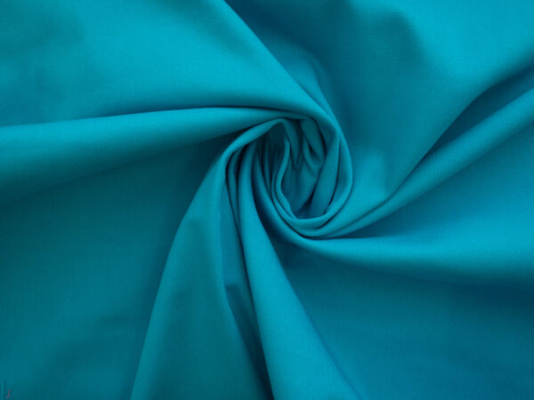 Lady McElroy - Loughborough Cotton/Spandex Stretch Twill- Teal