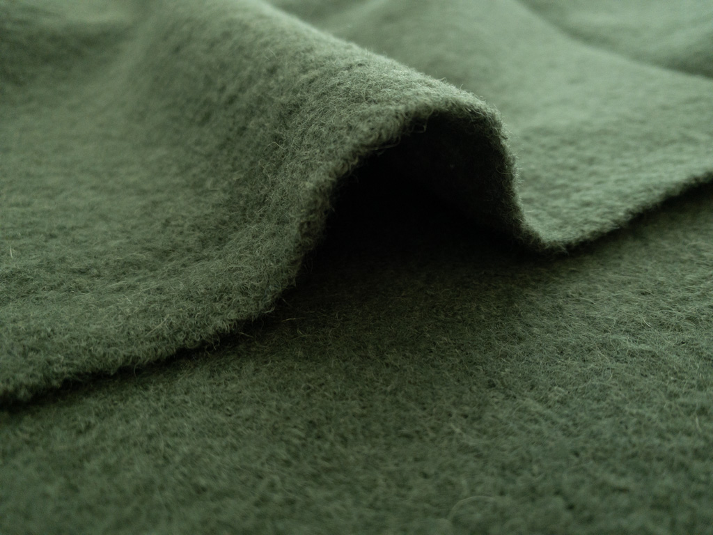100% Boiled Wool Fabric by Half Yard 