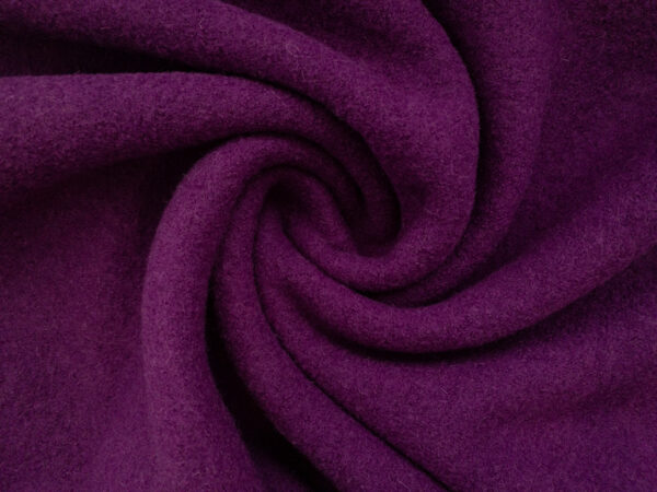 Lady McElroy - London Boiled Wool - Magenta