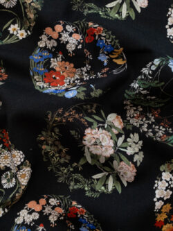 Lady McElroy - Chloe Linen/Viscose - Circle of the Ornamental Flowers