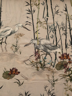 Lady McElroy - Viscose Challis - Rushland Heron - Sand