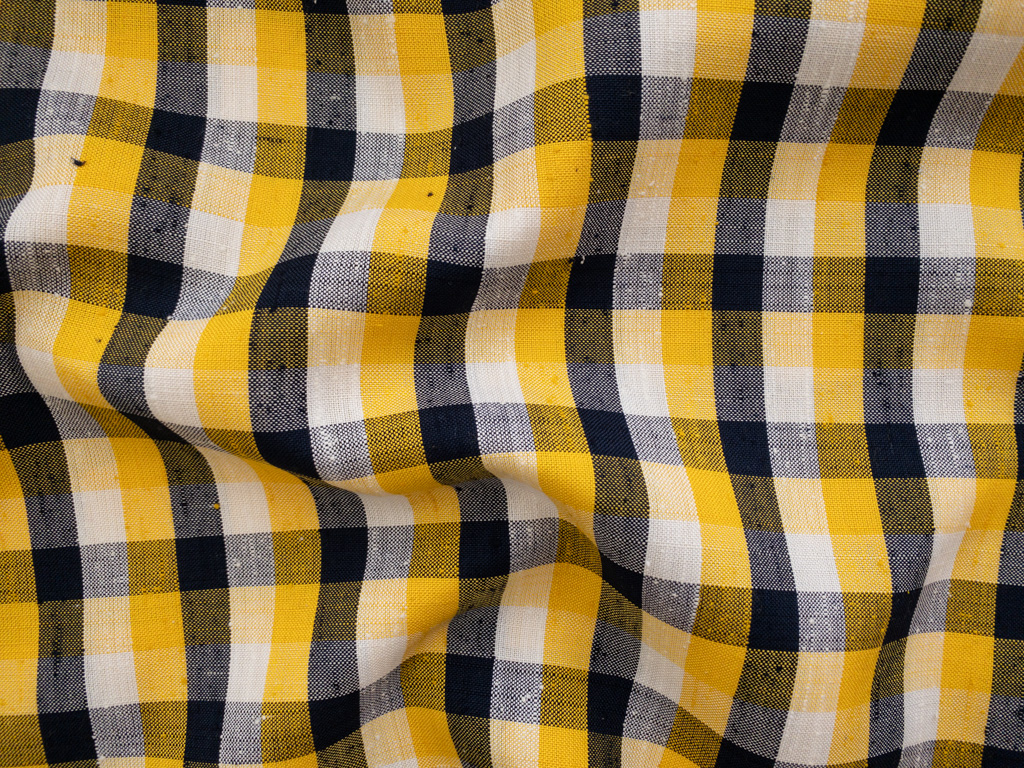 Carolina Gingham - 1/4 Check Black Yardage