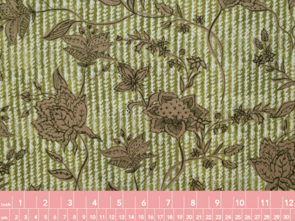 Lady McElroy - Rayon Crinkle Crepe - Cotswold Sage