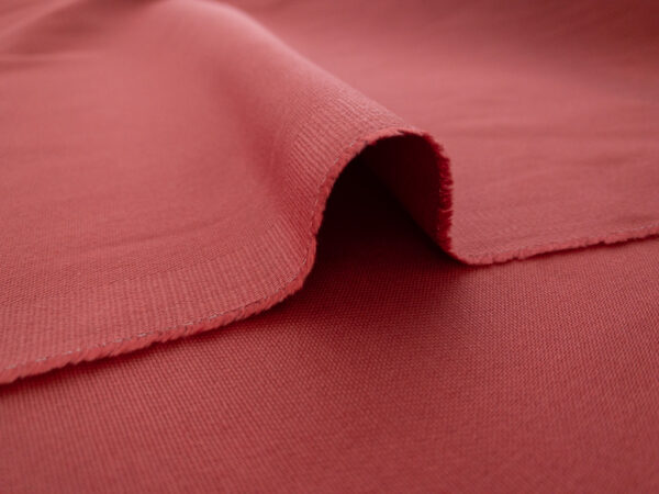 British Designer Deadstock - Cotton Stretch Twill - Sorbet