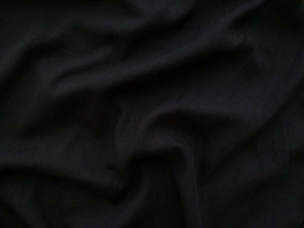 Viscose/Rayon Satin - Black - Stonemountain & Daughter Fabrics