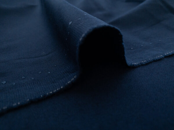 British Designer Deadstock - Cotton Twill - Navy