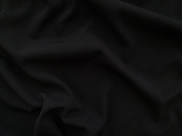 Recycled Polyester Twill – Black