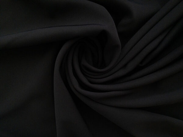 Recycled Polyester Twill – Black