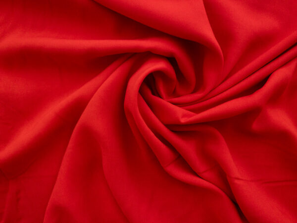 Rayon Challis - Red