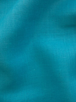 British Designer Deadstock -  Linen - Aqua