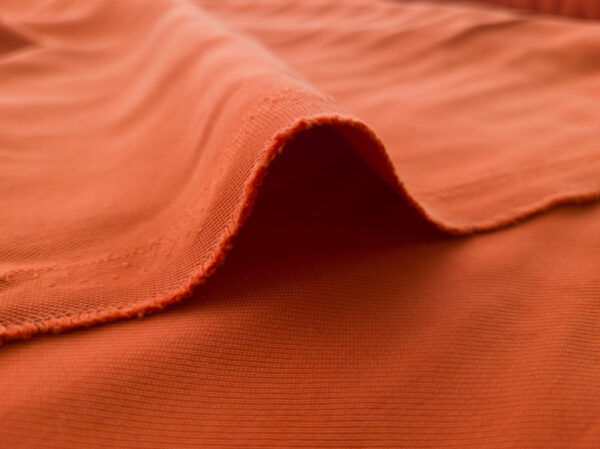 Sueded Modal/Polyester Twill – Orange