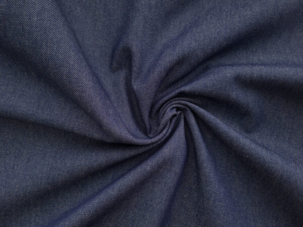 Organic Cotton Denim - 8.5 oz - Indigo Blue