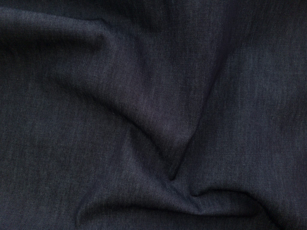 Cotton Chambray Shirting - 5 oz - Midnight - Stonemountain & Daughter ...