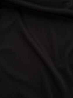 Designer Deadstock - Polyester Jersey - Black