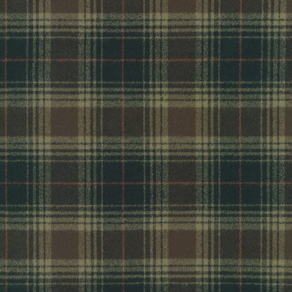 Mammoth Plaid - Cotton Flannel -  Coffee