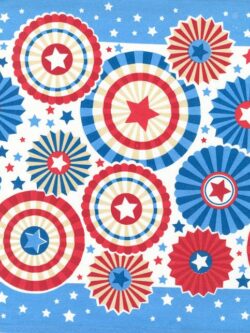 16" Toweling - Classic Retro - 4th of July - Americana Celebration