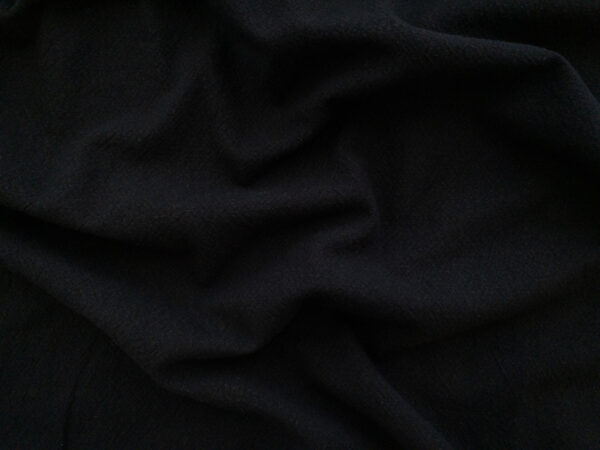 Crinkled Cotton Sheeting – Black