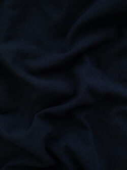 Crinkled Cotton Sheeting – Navy