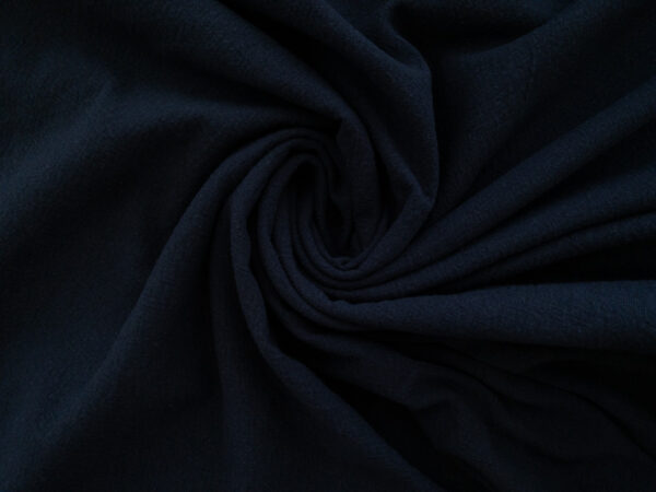 Crinkled Cotton Sheeting – Navy