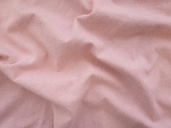 Crinkled Cotton Sheeting – Ballerina Pink