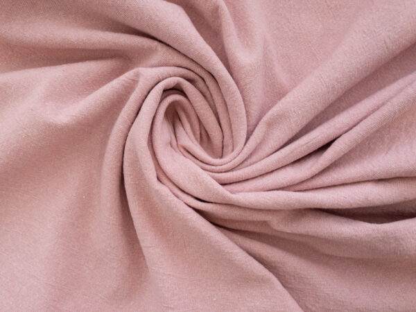 Crinkled Cotton Sheeting – Ballerina Pink