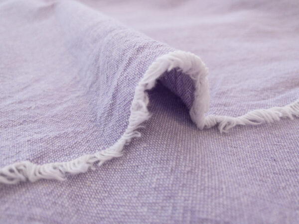 Crinkled Cotton Sheeting – Lilac