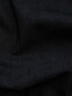 Solid Stretch (9 oz) Denim Fabric - Black Cotton Polyester Spandex Twill  54/55 By The Yard