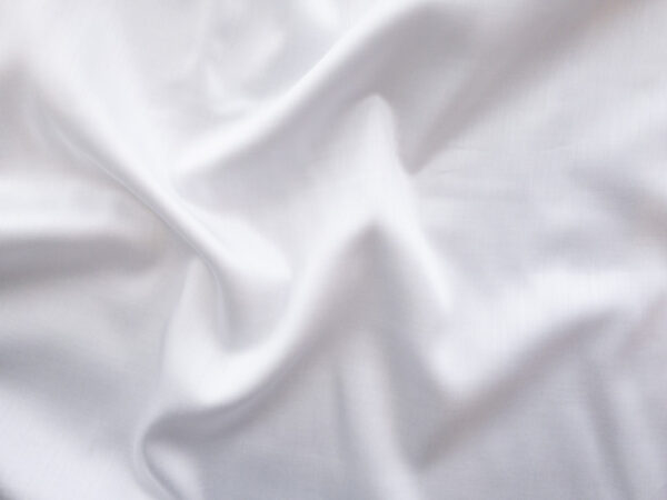 Cotton Satin Batiste - White