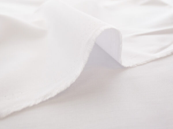 Pima Cotton Poplin - White