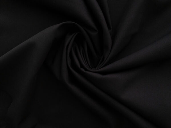 Pima Cotton Poplin - Black