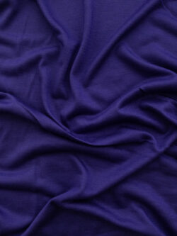 European Designer Deadstock – Viscose/Spandex Jersey – Deep Violet