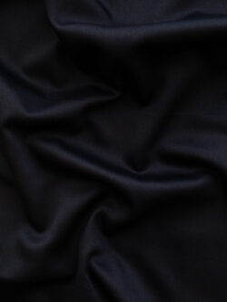 European Designer Deadstock - Cotton Sateen - Navy