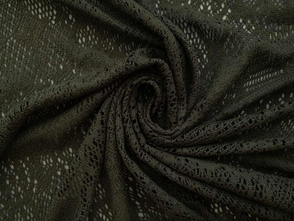European Designer Deadstock – Cotton/Viscose Crochet Style Lace